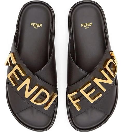 fendi flip small|Fendi flip flops for women.